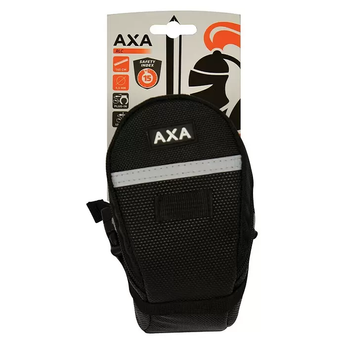 Axa Kettingslot Plug-in RLC - Lengte: 140 cm, Diameter: 5,5 mm - Vooraanzicht