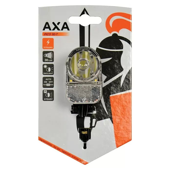 Axa Ledkoplamp Pico30-T Steady - Lichtsterkte: 30 lux - Vooraanzicht