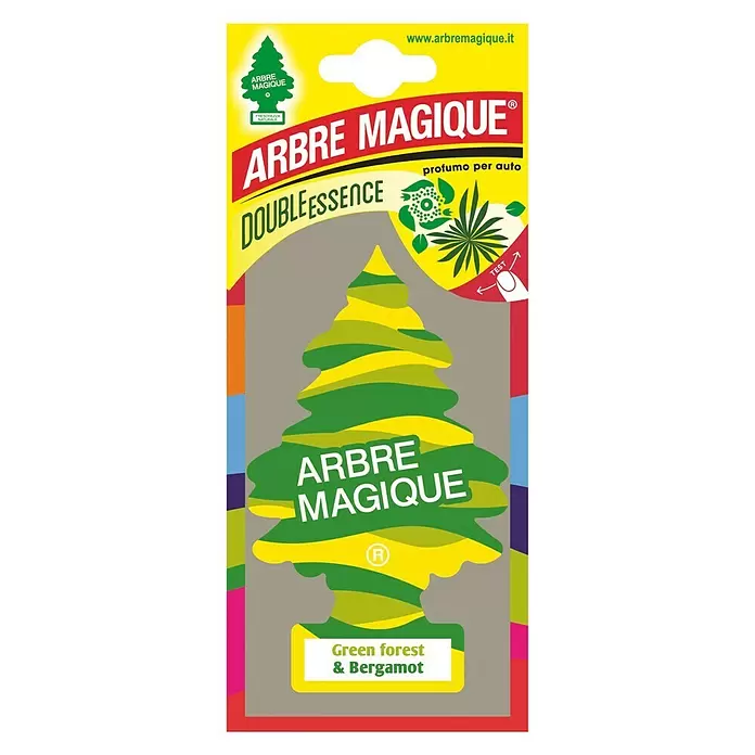 Wunderbaum Luchtverfrisser Green Forest & Bergamot - Fresh Air - Vooraanzicht