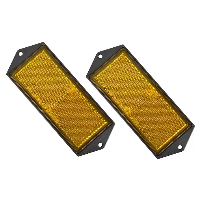 Carpoint Reflector 104 x 40 mm - Kunststof, Geschikt voor: Aanhanger - Top-down weergave