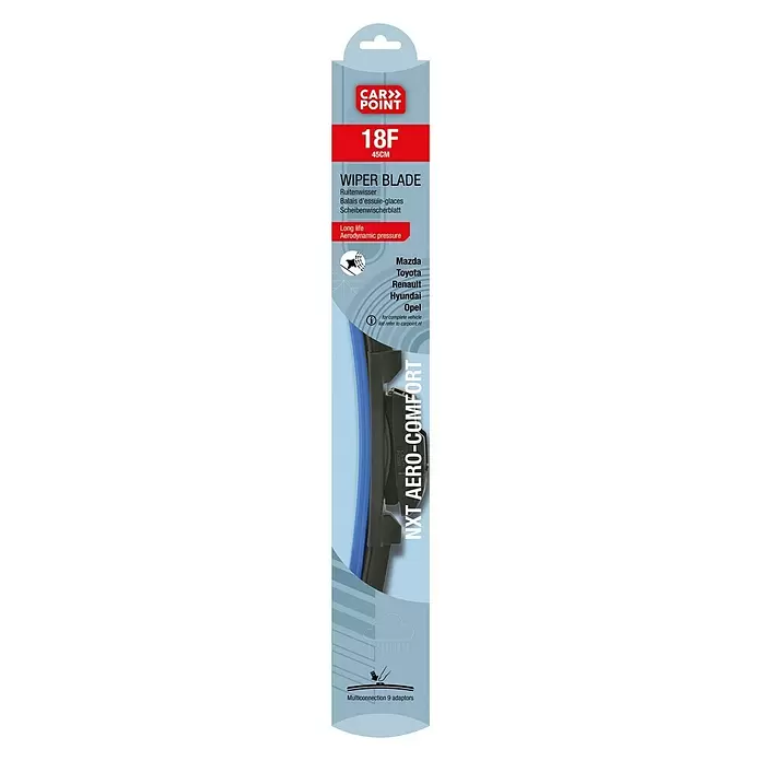 Carpoint Ruitenwisser NXT Aero Comfort 18F 45 cm - 18, 1 st. - Vooraanzicht