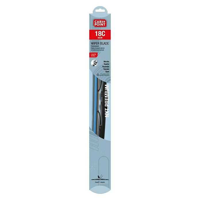 Carpoint Ruitenwisser NXT Premium 18C 45 cm - 18, 1 st. - Vooraanzicht