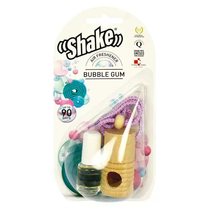 Shake Luchtverfrisser & Navulling Bubblegum - Fresh Air - Vooraanzicht