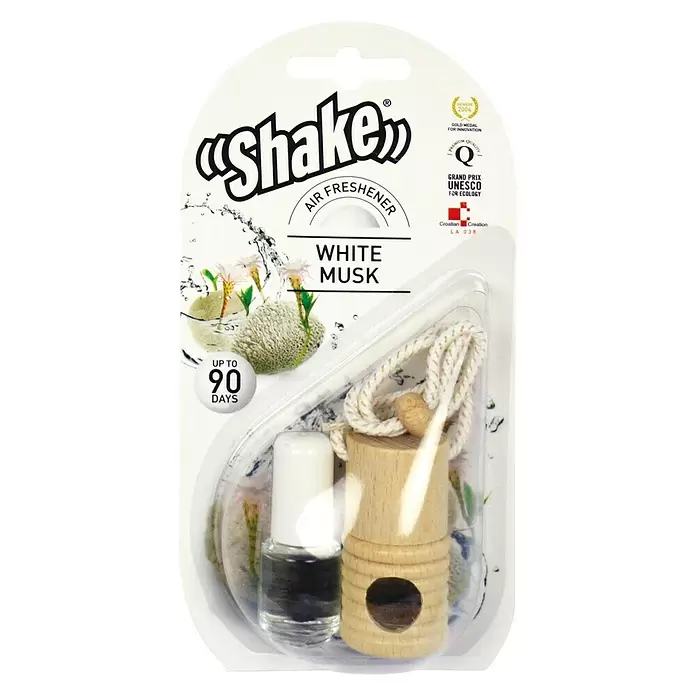 Shake Luchtverfrisser & Navulling White Musk - Fresh Air - Vooraanzicht