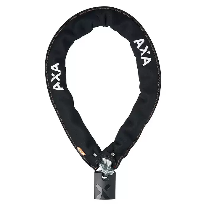 Axa Kettingslot Newton Pro Moto 4 - Lengte: 130 cm, Diameter: 10,5 mm - Vooraanzicht