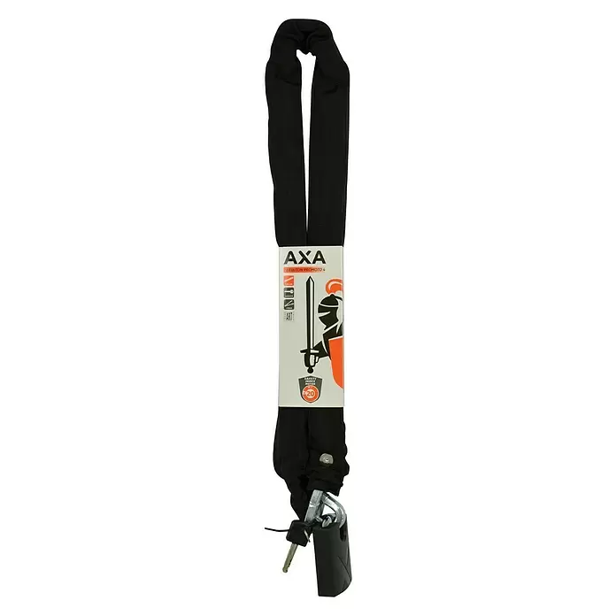 Axa Kettingslot Newton Pro Moto 4 - Lengte: 130 cm, Diameter: 10,5 mm - Vooraanzicht