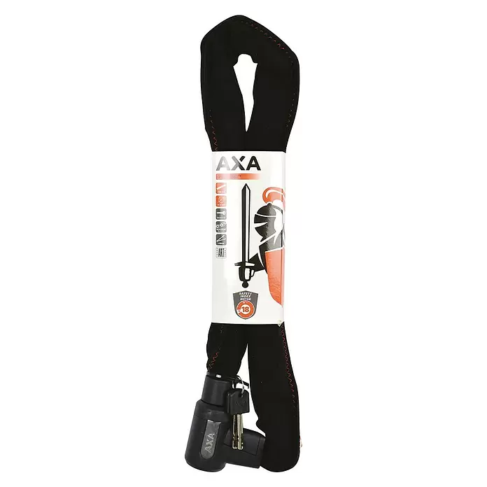 Axa Kettingslot Procarat+ - Lengte: 105 cm, Diameter: 10,5 mm - Vooraanzicht