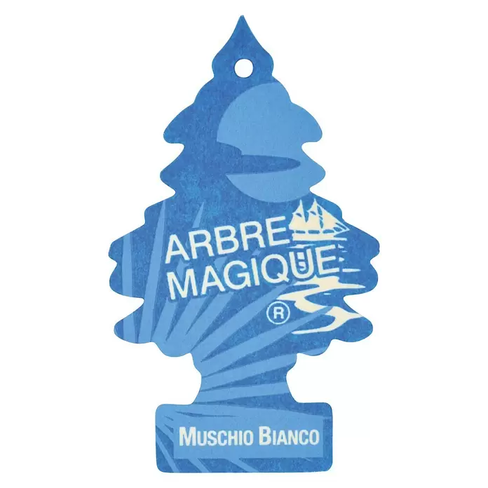 Wunderbaum Luchtverfrisser Muschio Bianco - Fresh Air - Vooraanzicht