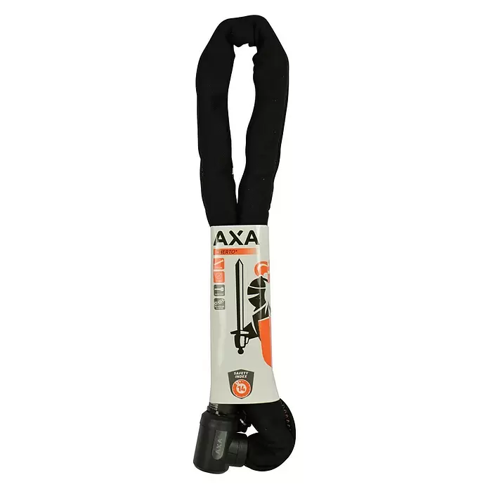 Axa Kettingslot Cherto Compact - Lengte: 95 cm, Diameter: 9 mm - Vooraanzicht