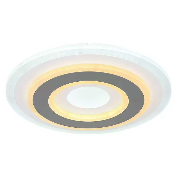 Globo LED-Deckenleuchte rund Sabatino - 21 W, Ø x H: 30 x 5,5 cm, Opal - Ansicht von unten
