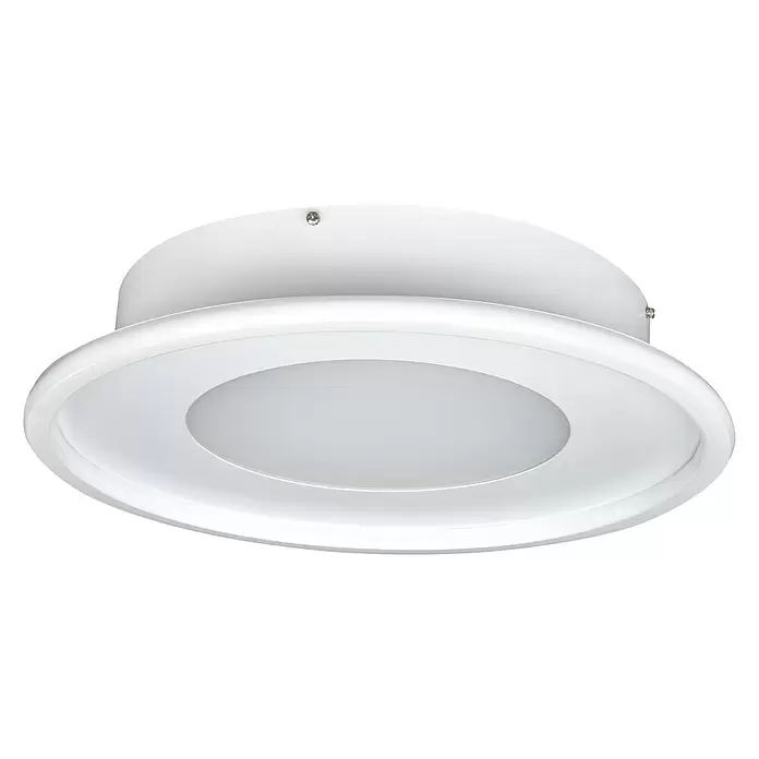 Lavida LED-Deckenleuchte rund Rovigo - Ø x H: 450 mm x 9,6 cm - Ansicht von unten