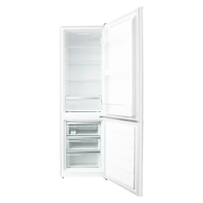 Inventum Koel-vriescombinatie KV1800W - Totale bruikbare inhoud: 259 l, 58 x 54,5 x 180 cm, Wit - Vooraanzicht
