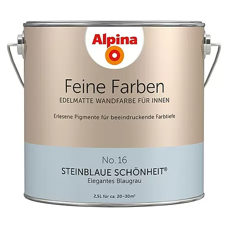 Alpina  Wandfarbe Steinblaue Schönheit