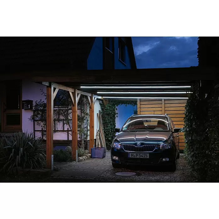 Paulmann LED-Band Simpled Outdoor Stripe 3M - Länge: 3 m, Kaltweiß, 12 W - Stimmungsaufnahme