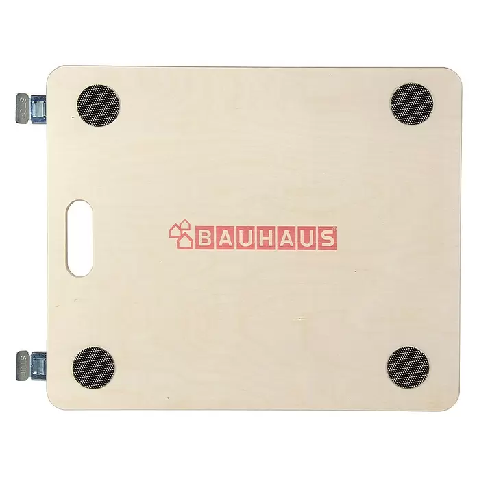BAUHAUS Base con ruedas - 59 x 49,5 x 14 cm, Capacidad de carga: 400 kg - Vista superior