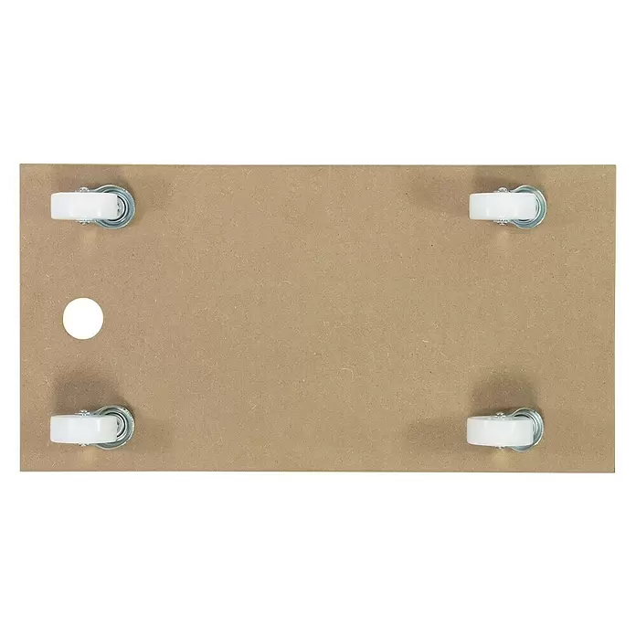 Transportroller - L x B: 57,5 x 30 cm, Traglast: 200 kg - Ansicht von unten