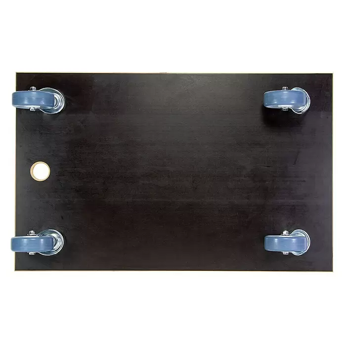 Wagner System Transportroller MM 9646 - Traglast: 500 kg, 360° drehbar - Ansicht von unten