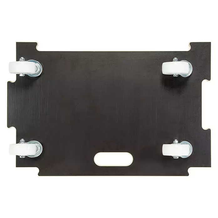 Wagner System Transporthilfe MM 1383 - L x B x H: 590 x 390 x 110 mm, Traglast: 250 kg - Ansicht von unten
