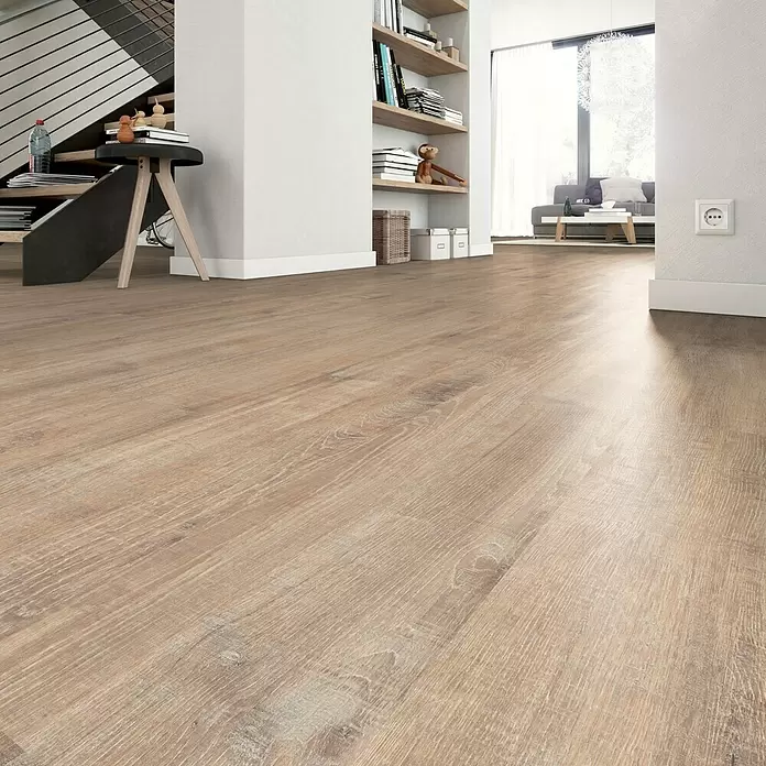 Egger Home Laminat Woodwork Eiche - 1.292 x 193 x 7 mm, Landhausdiele - Stimmungsaufnahme