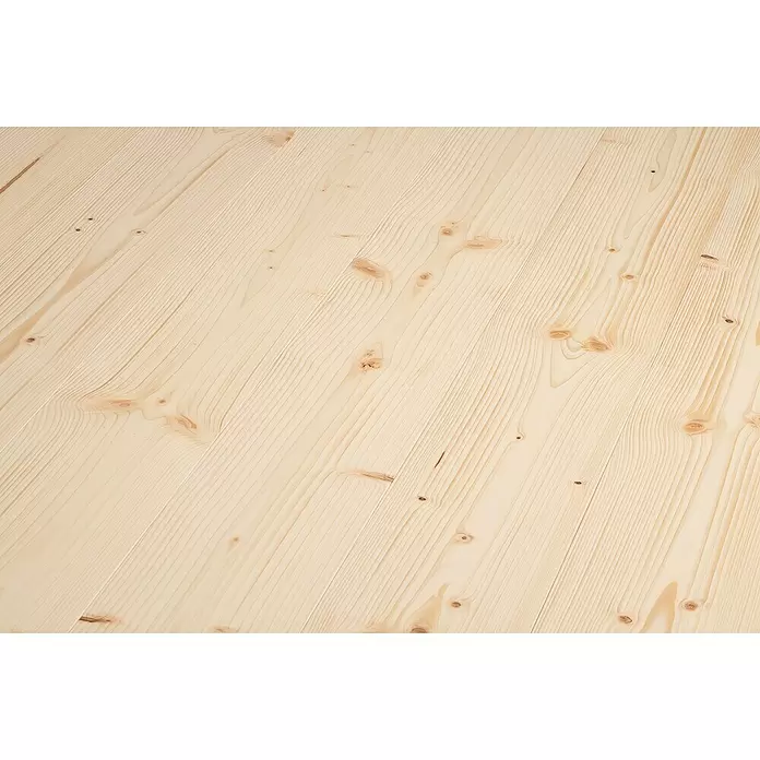 Feel Wood Massivholzdiele Fichte - 1.973 x 135 x 19 mm, Holzart: Fichte, Oberflächeneigenschaft: Unbehandelt - Detailaufnahme