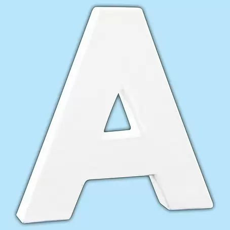 Décopatch  Letra de cartón pequeña