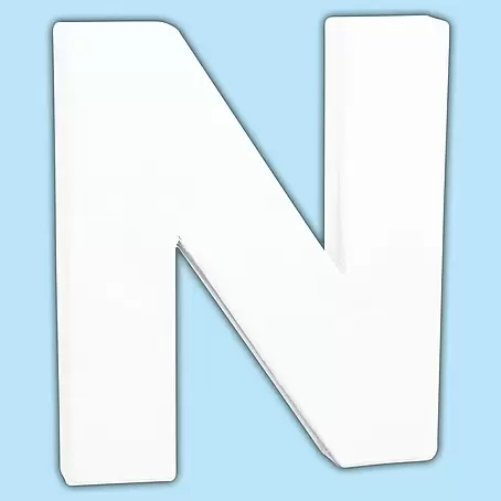 Décopatch  Letra de cartón pequeña