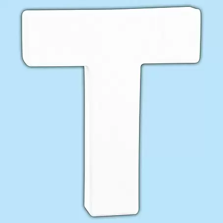 Décopatch  Letra de cartón pequeña