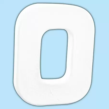 Décopatch  Letra de cartón pequeña