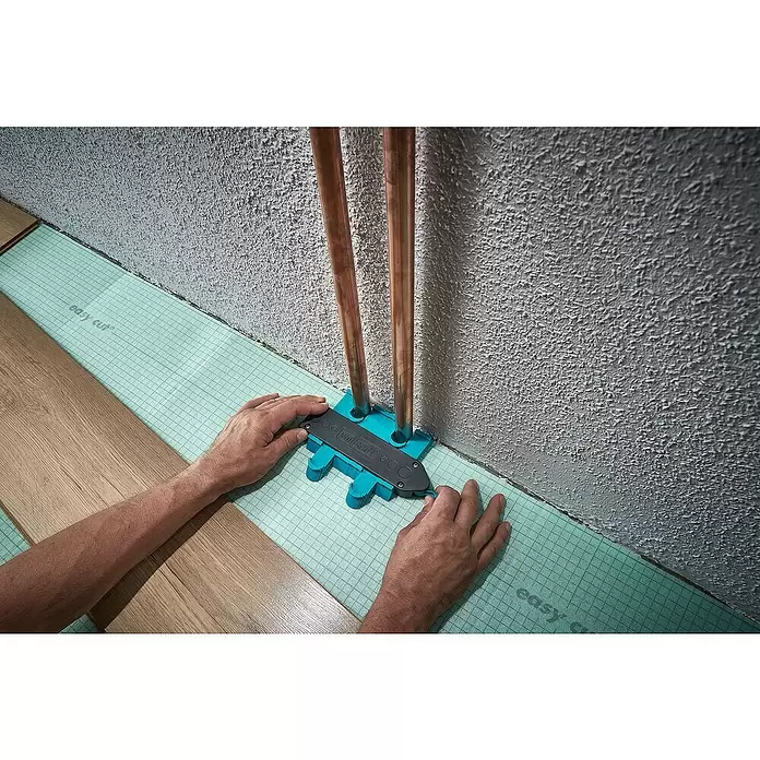 Wolfcraft Verlege-Set - Geeignet für: Laminat - Anwendungsbeispiel