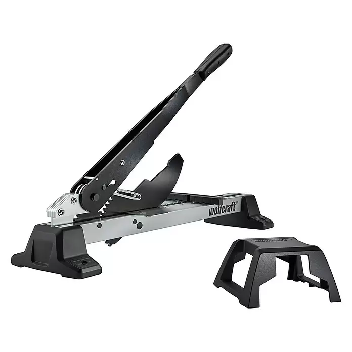 Wolfcraft Laminatschneider VLC 1000 - Geeignet für: Laminat, Schnittbreite: Max. 370 mm - Diagonale Ansicht