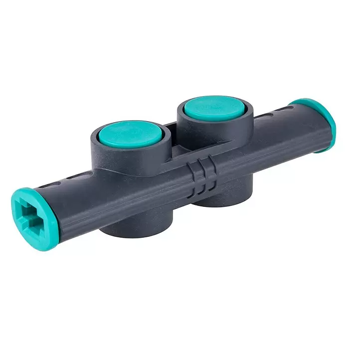 Wolfcraft Adapter - Passend für: Wolfcraft Einhandzwinge Easy, Wolfcraft Einhandzwinge Pro - Diagonale Ansicht