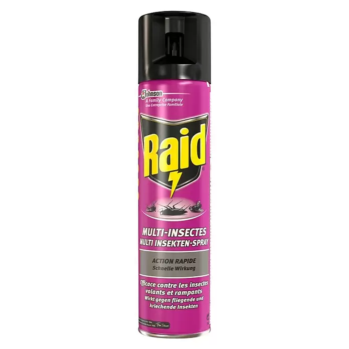 Raid Sprej protiv insekata - 400 ml - Pogled sprijeda