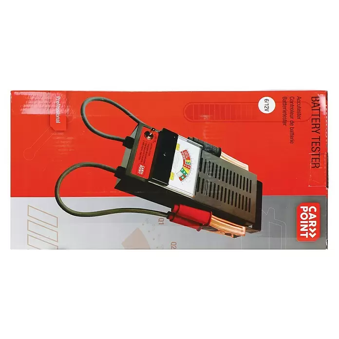 Carpoint Accutester Pro - Batterijtestfunctie - Top-down weergave