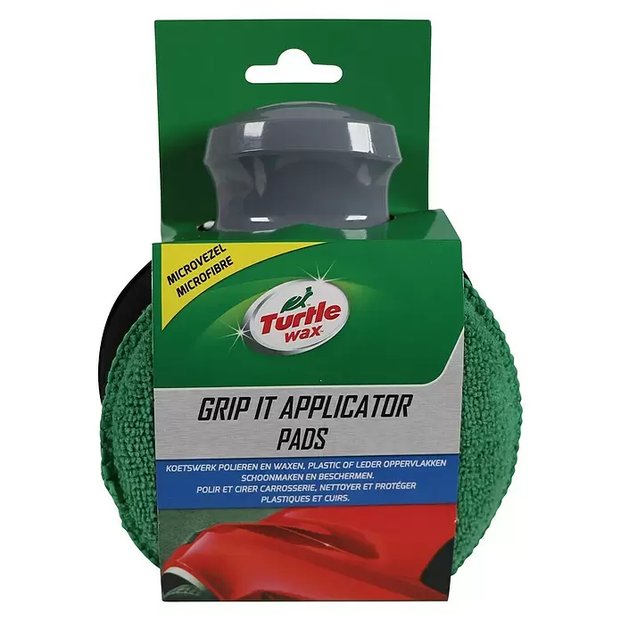 Turtle Wax Schoonmaakpads Grip it - 3 stk., Groen/Zwart/Wit - Top-down weergave