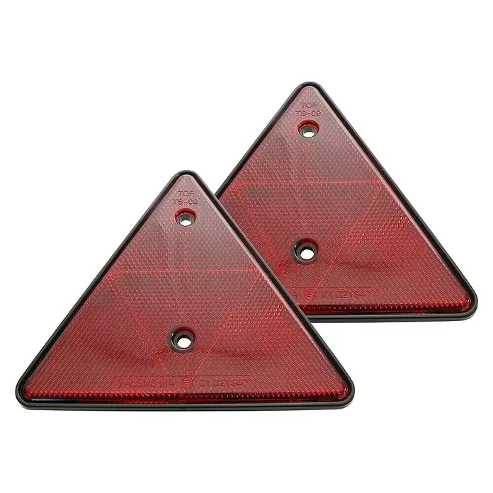 Carpoint Driehoekreflector - 2 st. - Top-down weergave