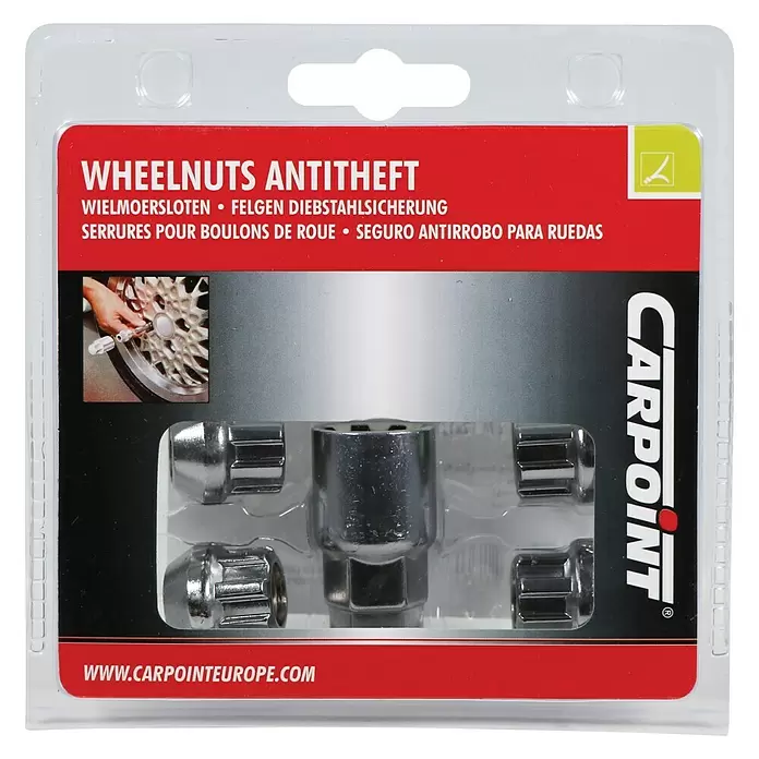Carpoint Dopmoer Wiel set Type E - 5 -delig - Top-down weergave