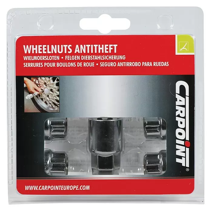 Carpoint Dopmoer Wiel set Type F - 5 -delig - Top-down weergave