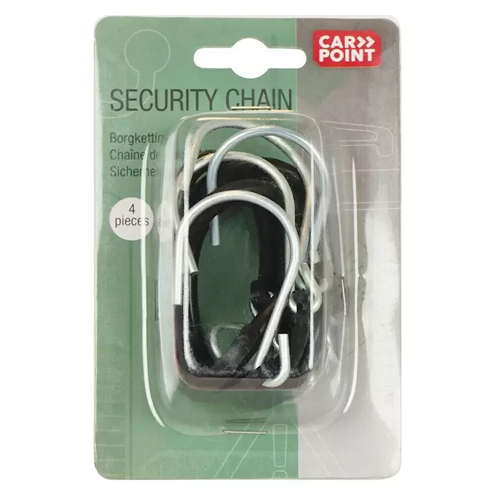 Carpoint Kettingset sluitingen - 4 st. - Top-down weergave