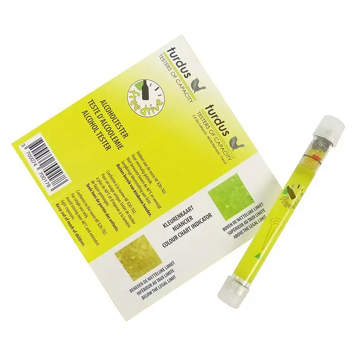 Alcoholmeter Tester - 1 stk. - Diagonaal zicht