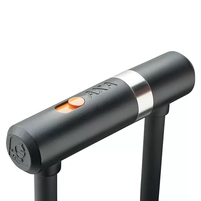 Axa U-slot Newton mini - 200 mm, Zwart - Close-up
