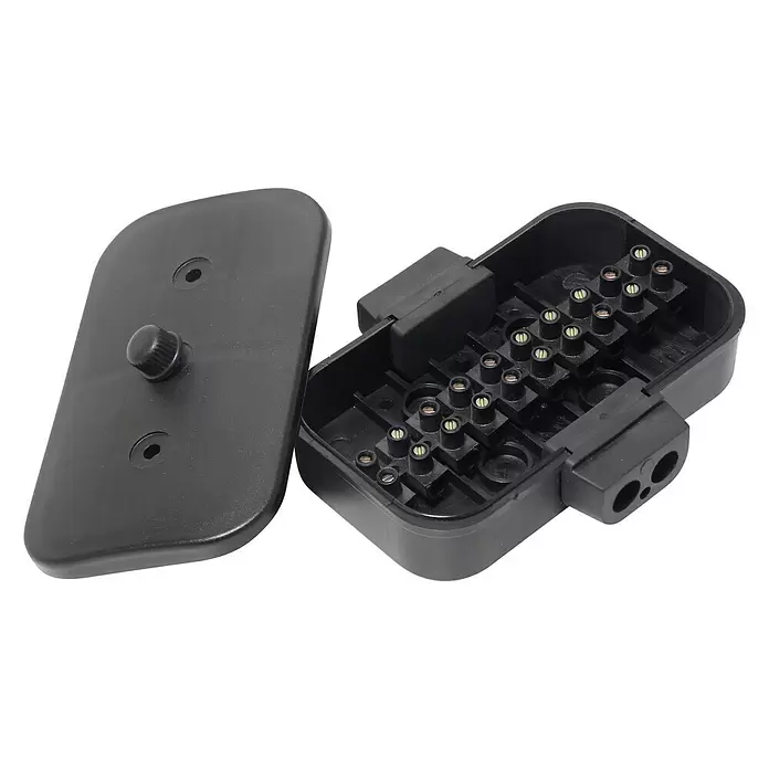 Carpoint Verbindingsdoos - 12 V - Diagonaal zicht