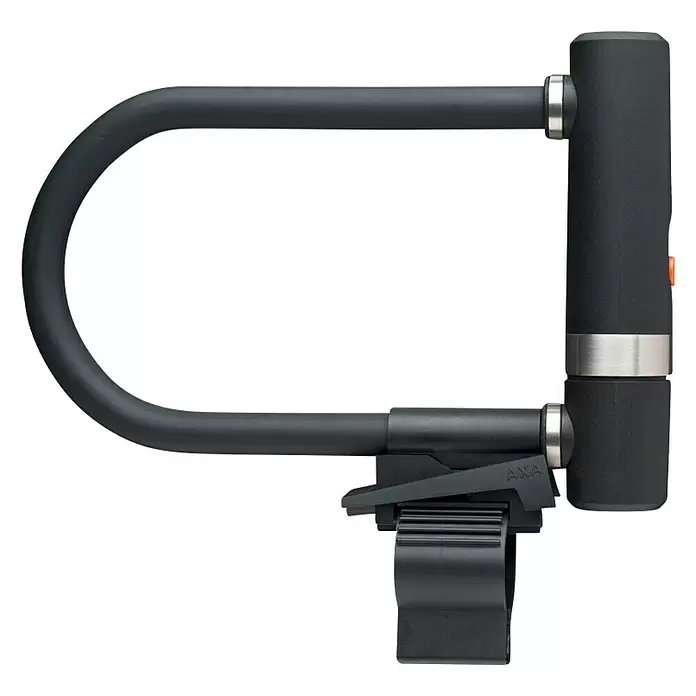 Axa U-slot Newton Pro - 190 mm, Zwart - Top-down weergave