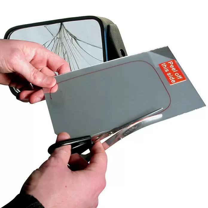 Carpoint Reparatiekit autospiegels - 12,5 x 20 cm - Toepassingsvoorbeeld