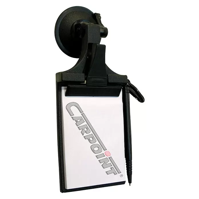 Carpoint Plaknotitie met zuignap - l x b: 13 x 9 cm - Diagonaal zicht