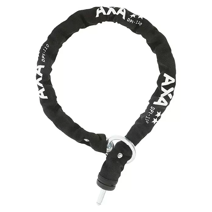 Axa Kettingslot - Lengte: 110 cm, Dikte: 9 mm - Top-down weergave