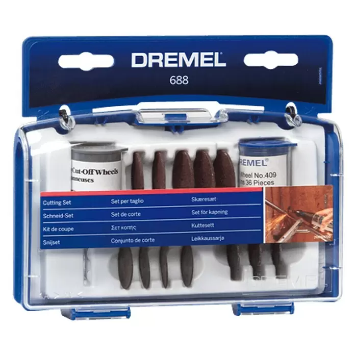Dremel Juego de piezas de corte 688 - 69 ud. - Vista frontal