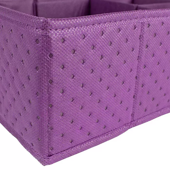 Organizador acolchado - 1 cajón, Lila - Primer plano