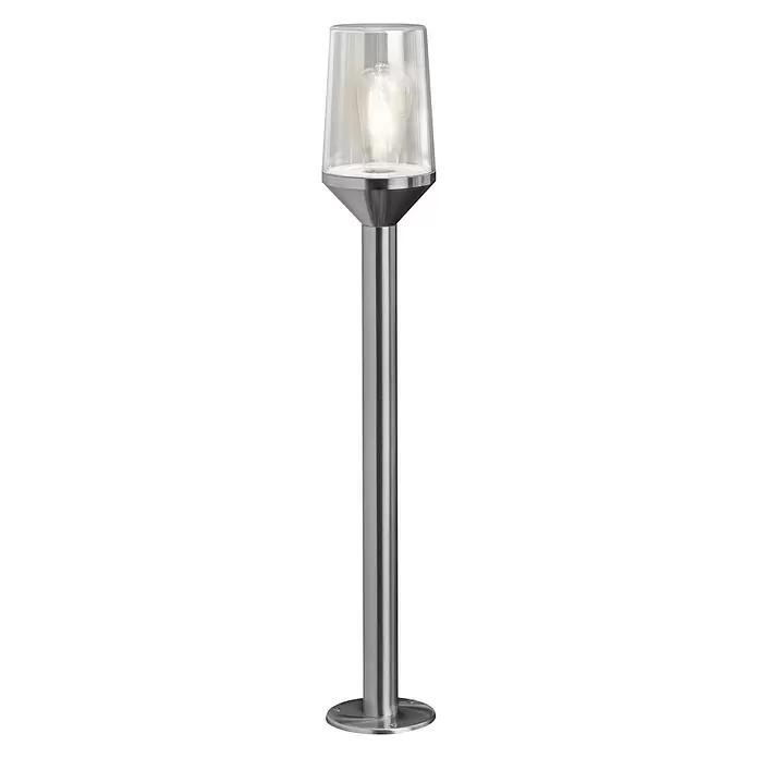 Ledvance LED-Außenleuchte Endura Classic - Farbe Gehäuse: Stahl, IP44, 16,2 x 16,2 x 85,4 cm - Vorderansicht