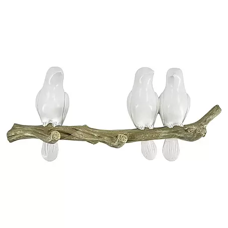 Garderobenleiste Vögel auf Ast