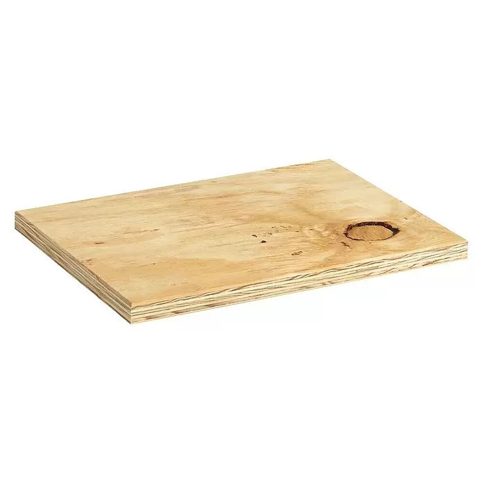 Garnica Građevinska oplata, fiksna mjera Laudio Pine - 2.500 x 1.250 x 20 mm, kalifornijski bor - Dijagonalni pogled